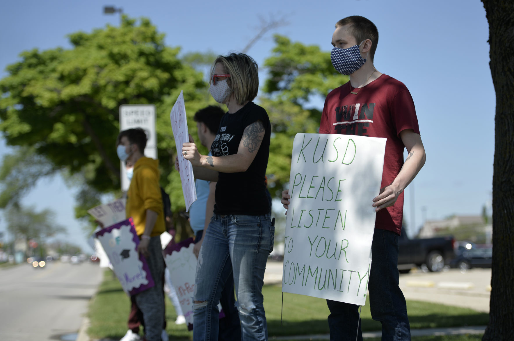 PROTEST FOR GRADUATION